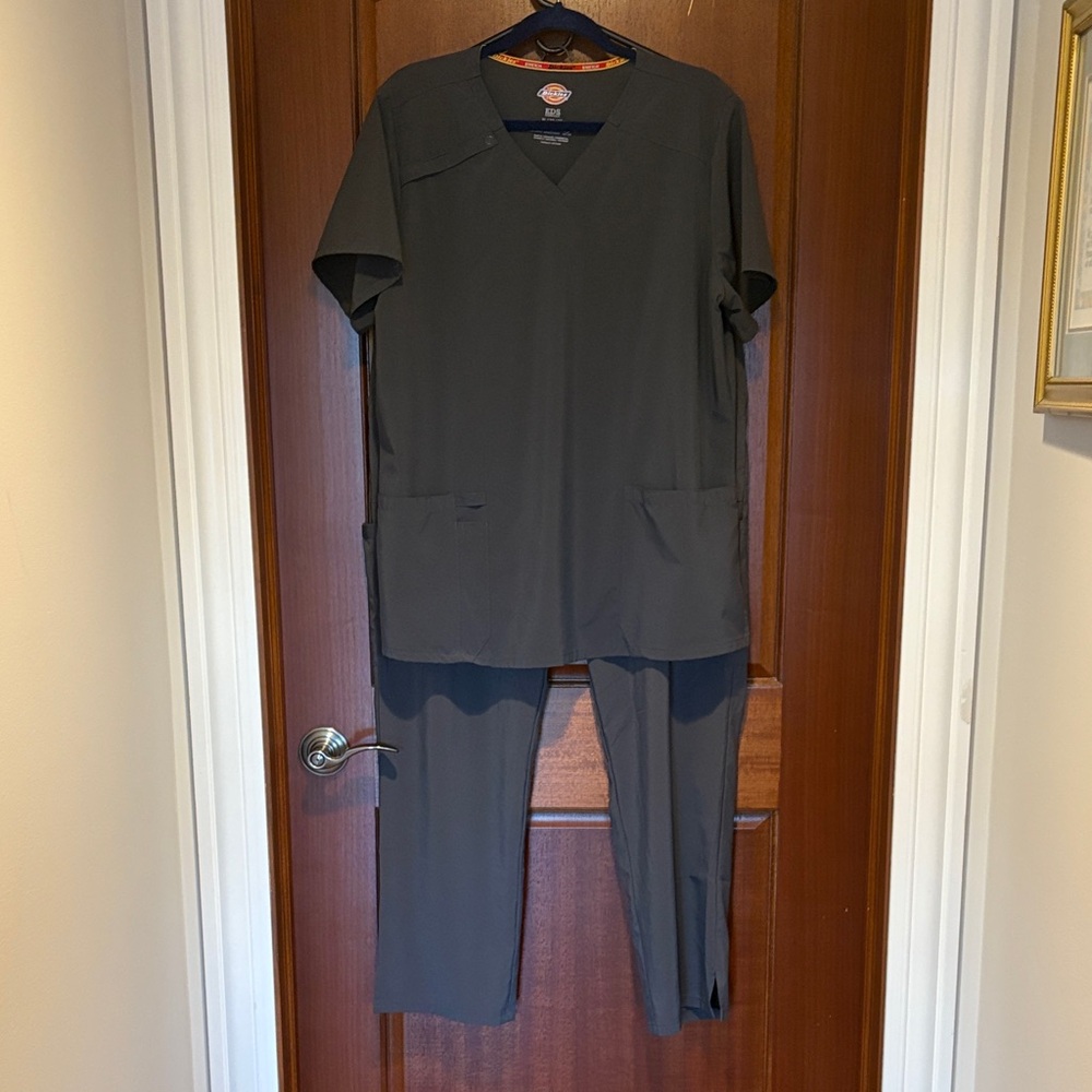Dickies Charcoal Scrub Set XL
